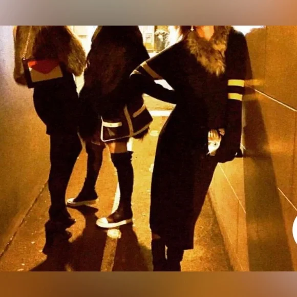 T Alexander Wang Merino Wool V Neck  Designer Black Sweater Dress Size Small - Picture 15 of 16